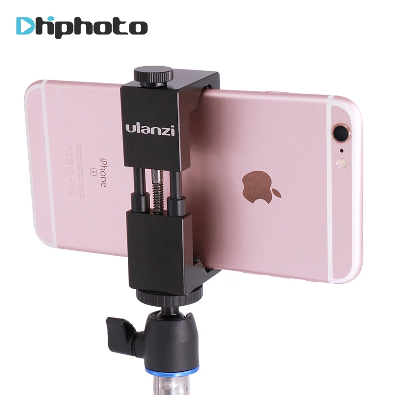 Smartphone font b Tripod b font Mount Ulanzi IRON MAN Aluminum Metal Universal Smart Phone font