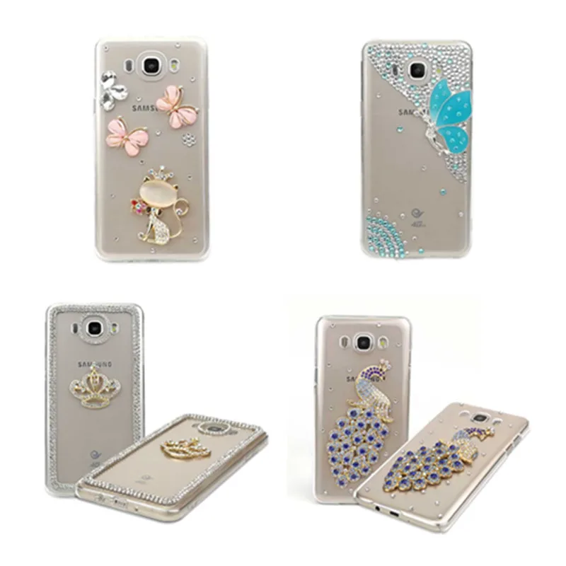 

3D Diamond Peacock Bling Crystal Rhinestone Case For Samsung Galaxy A3 A5 A7 A9 2016 A7 A5 A3 2017 Diamond Phone Cover