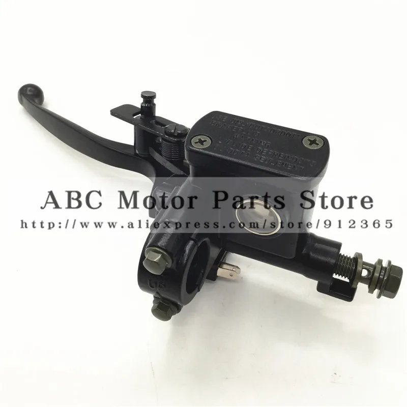 

Left Hand BRAKE LEVER ATV 50 70 90 110 125 150cc Quad master cylinder chinese 7/8" Handlebar Hydraulic Brake Cylinder