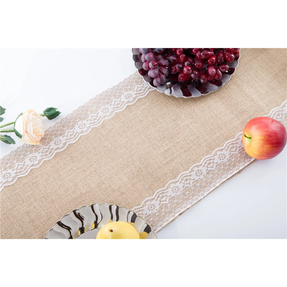 vintage rustic cheap elegant Jute Country Outdoor Wedding Party Decor