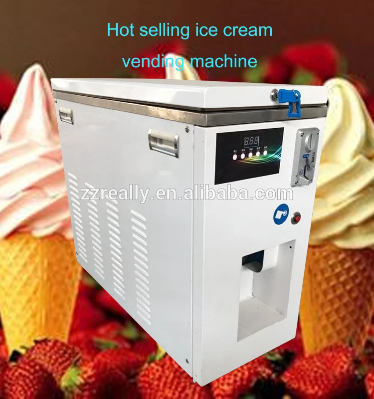 Automatic Soft Ice Cream Vending Machine Ice Cream Vending Machine for