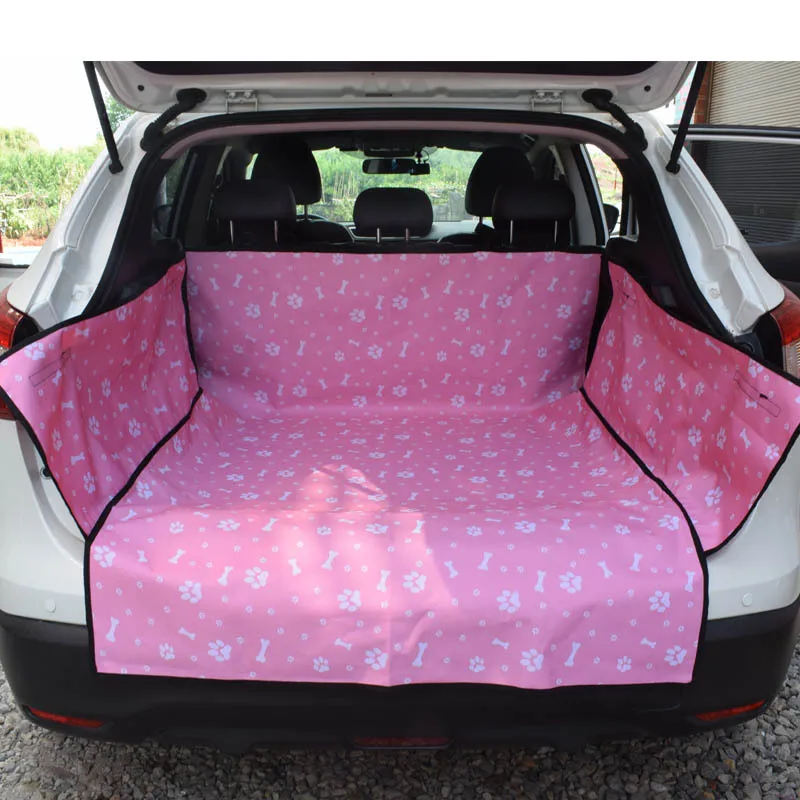 

SUV Trunk Cover for Dogs Pet Cargo Liner Mat Cushion Seat Cover Bed Quilted Nylon Oxford Fabric Waterproof
