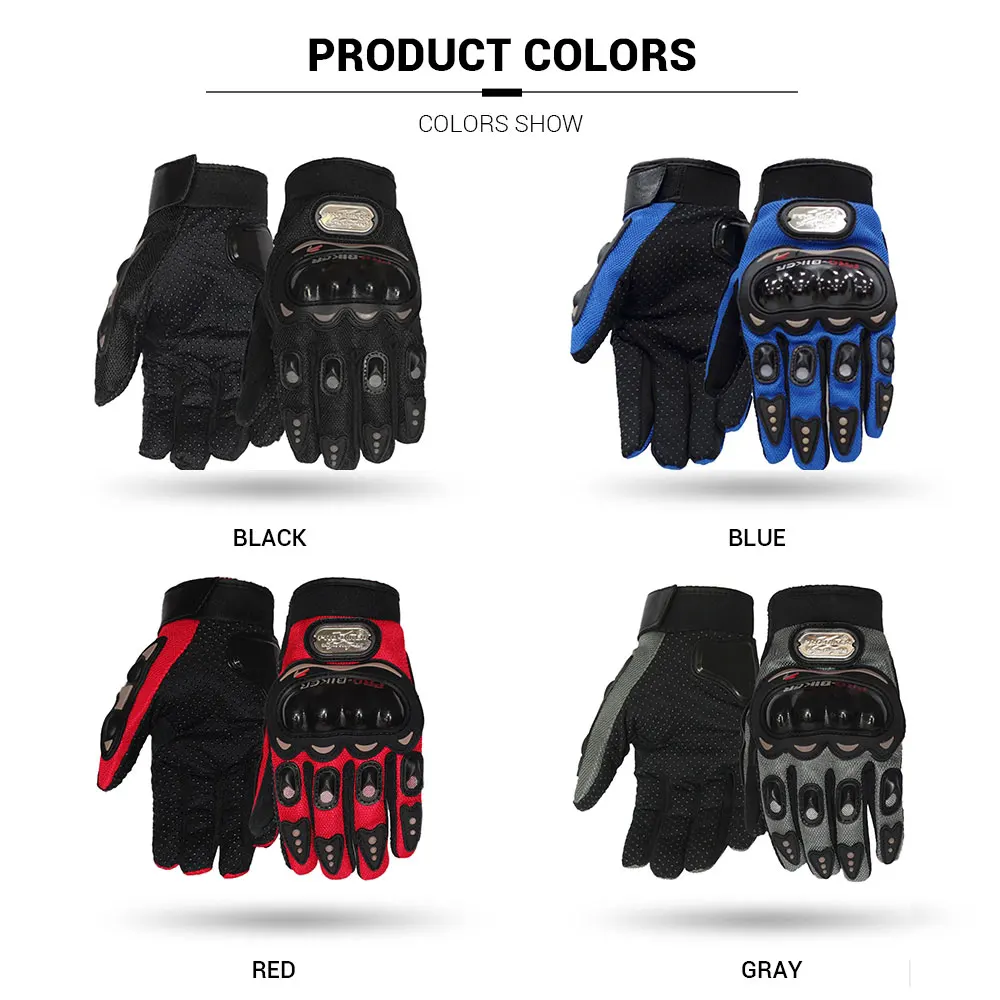 Перчатки для мотокросса PRO BIKER мужские перчатки езды на мотоцикле Guantes M XXL|motorcycle