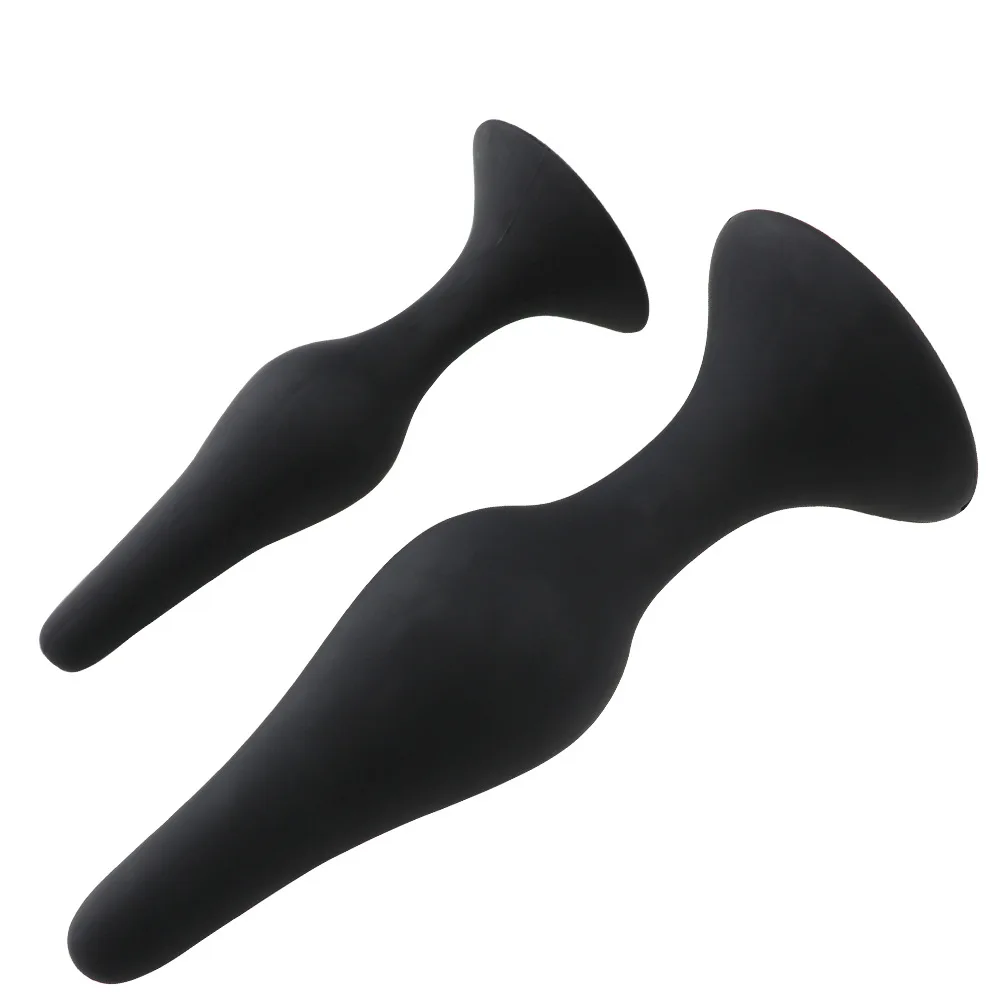 4Pcs Silicone Anal Plug Prostate Massager Anus Peep Butt Plug Enema Anal Beads Men Woman SM Erotic Anal Sex Toys Free Shipping