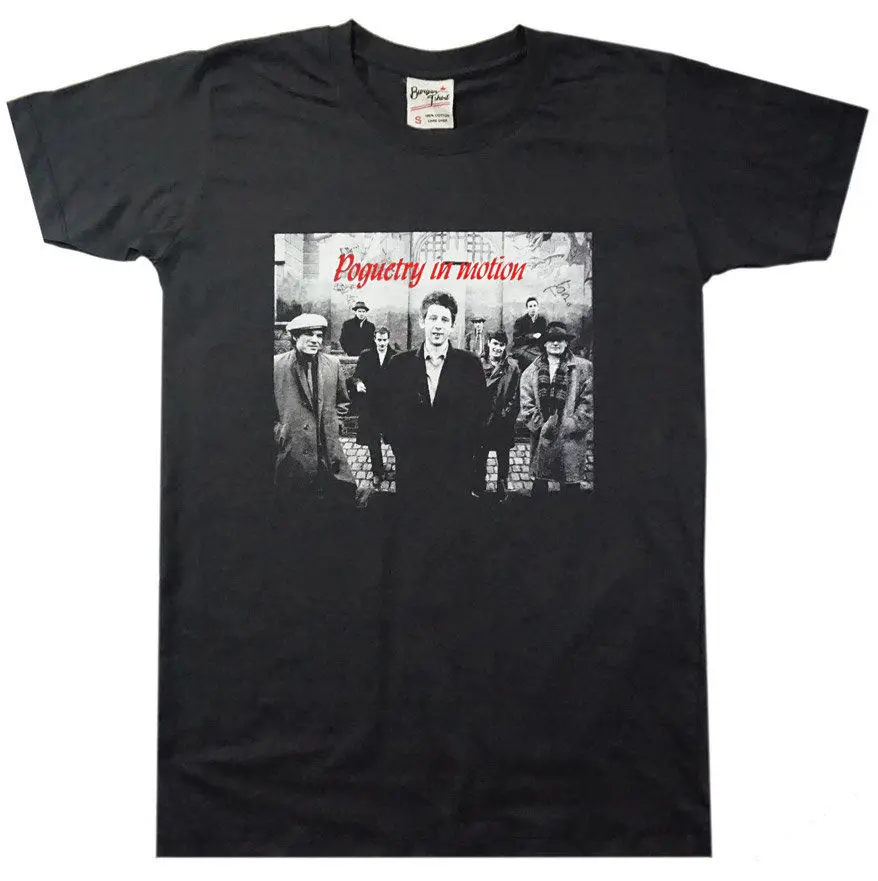 Панк-Группа The Pogues Joe strummer футболка унисекс с принтом Spider Stacy | Мужская одежда