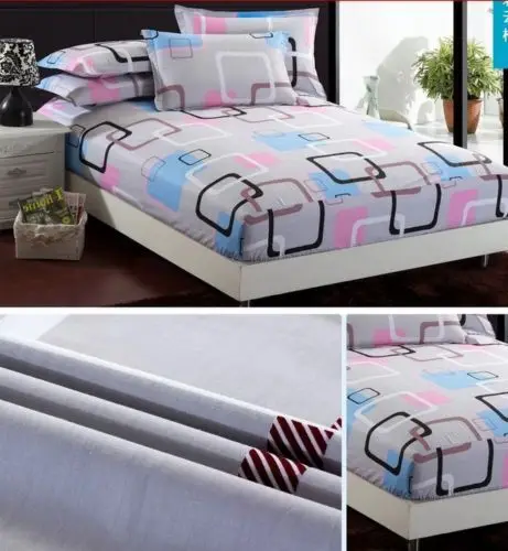 bedclothes bed set& FITTED SHEET bed sheet,pillowcases&pure solid