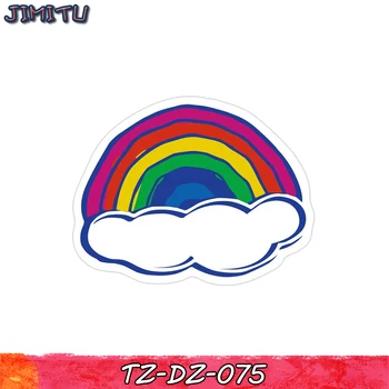 

1Psc Rainbow Interesting Stickers JDM Kids Toy Funny Sticker DIY Phone Luggage Laptop Bicycle Skateboard Car Waterproof Stickers