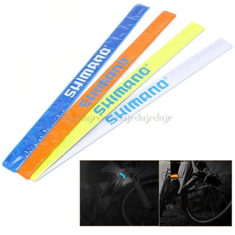 Top Bike Bicycle Cycling Band Arm Leg Pant Reflective Strap Belt Safety Reflector N06 dropship 1