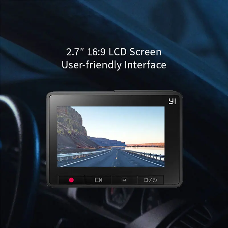 Cena YI Smart Car Camera WiFi Dash nagrywarka dvd z nocą Vision165 stopni ADAS kamera na deskę rozdzielczą 1080P 60fps rejestrator kamery samochodowej