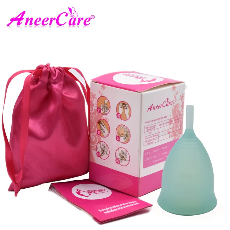 

25pcs/lot menstrual cup medical grade silicone coletor menstrual cup Women Feminine Hygiene Product Health Care Supplies cups