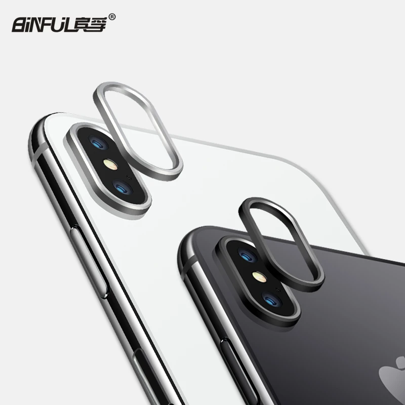Новейший металлический защитный чехол для задней камеры Apple iPhone X Xs 10 защитное