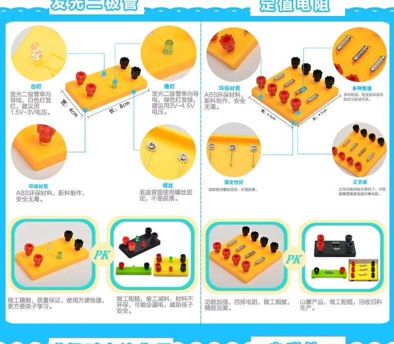 Junior high school physics experiment tools большой полный бак включает механику, электрическую, магнитную, оптику, акустику, тепловую