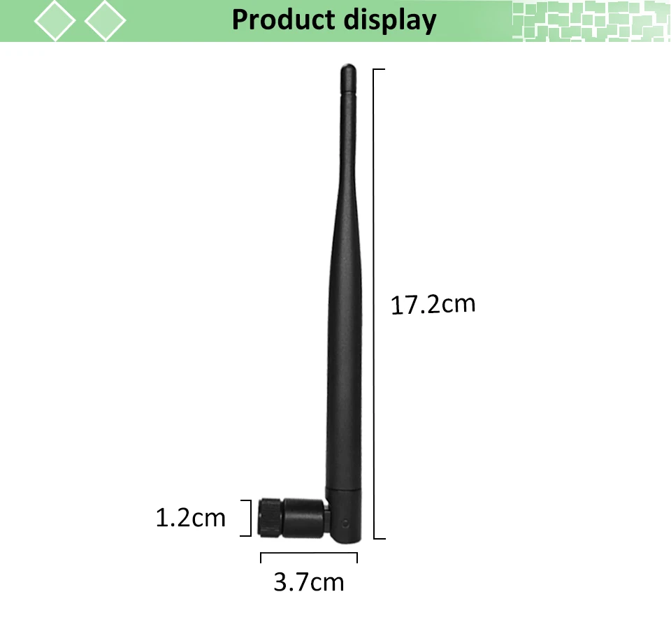 2 шт 2,4 ГГц Wifi антенна 5dBi SMA разъем Antena антенна 2,4 ГГц антенна wi fi для карты PCI USB беспроводной маршрутизатор Wifi усилитель