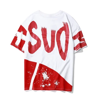 

Oversized Mens Graffiti t Shirt Hip Hop Print Hipster Tshirt Men Fashions Street Style Rock Swag Harajuku Men Clothes 2018 Tx716