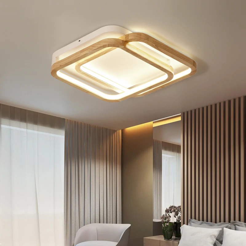 

Ceiling light Square lights for home Overhead hanging luxury Decorative dining room bedroom fixtures Modern led ceiling lamp