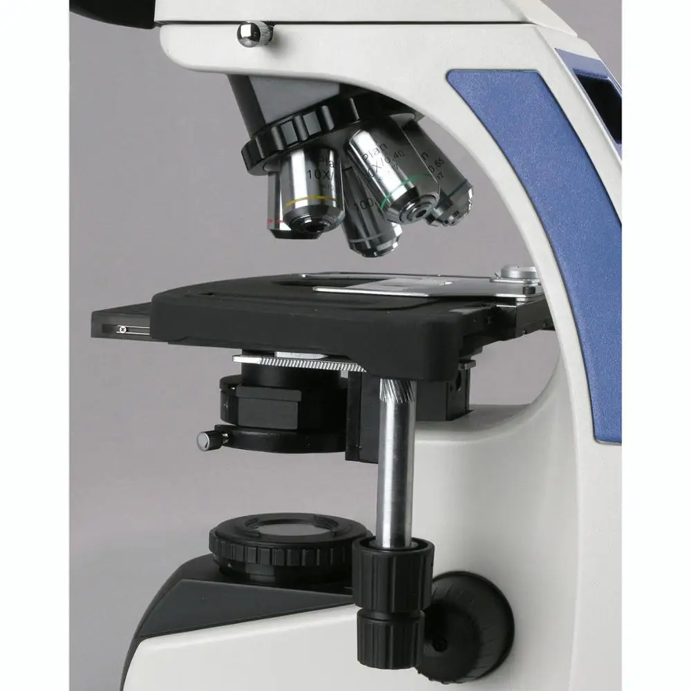 AmScope Infinity Kohler 실험실 삼안 복합 현미경, 40X-2500X 계획
