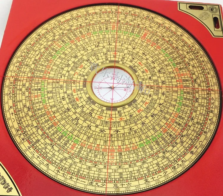 Hongkong Диаметр 6 дюймов 24 слоя цвета издание три юаня три профессиональные фэн шуй компас