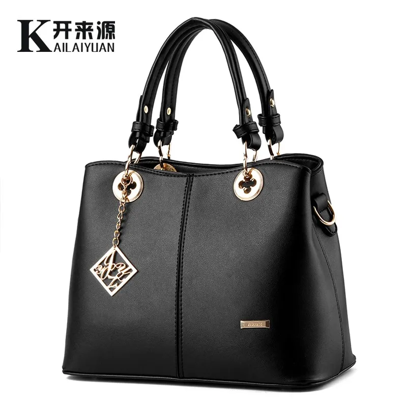 

SNBS 100% Genuine leather Women handbags 2018 New package sweet lady temperament fashion handbags Shoulder Messenger Handbag