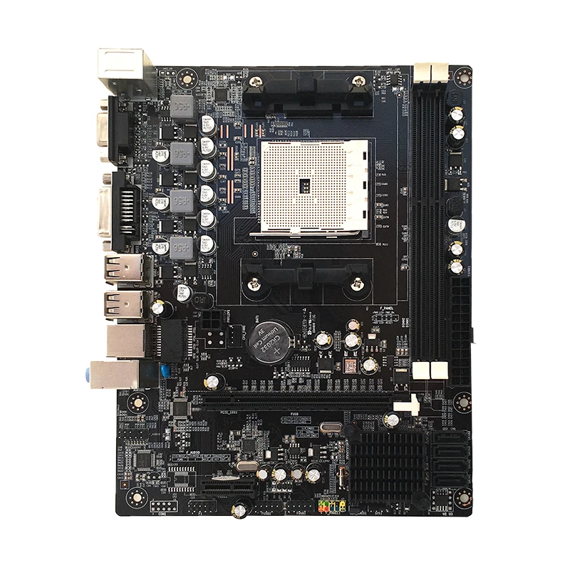 216*168mm AMD A55 Computer Motherboard FM1 Socket Moutherboard 8GB DDR3 Double Channel 4*SATA2.0 Support For AMD Liano A8/A6/A4
