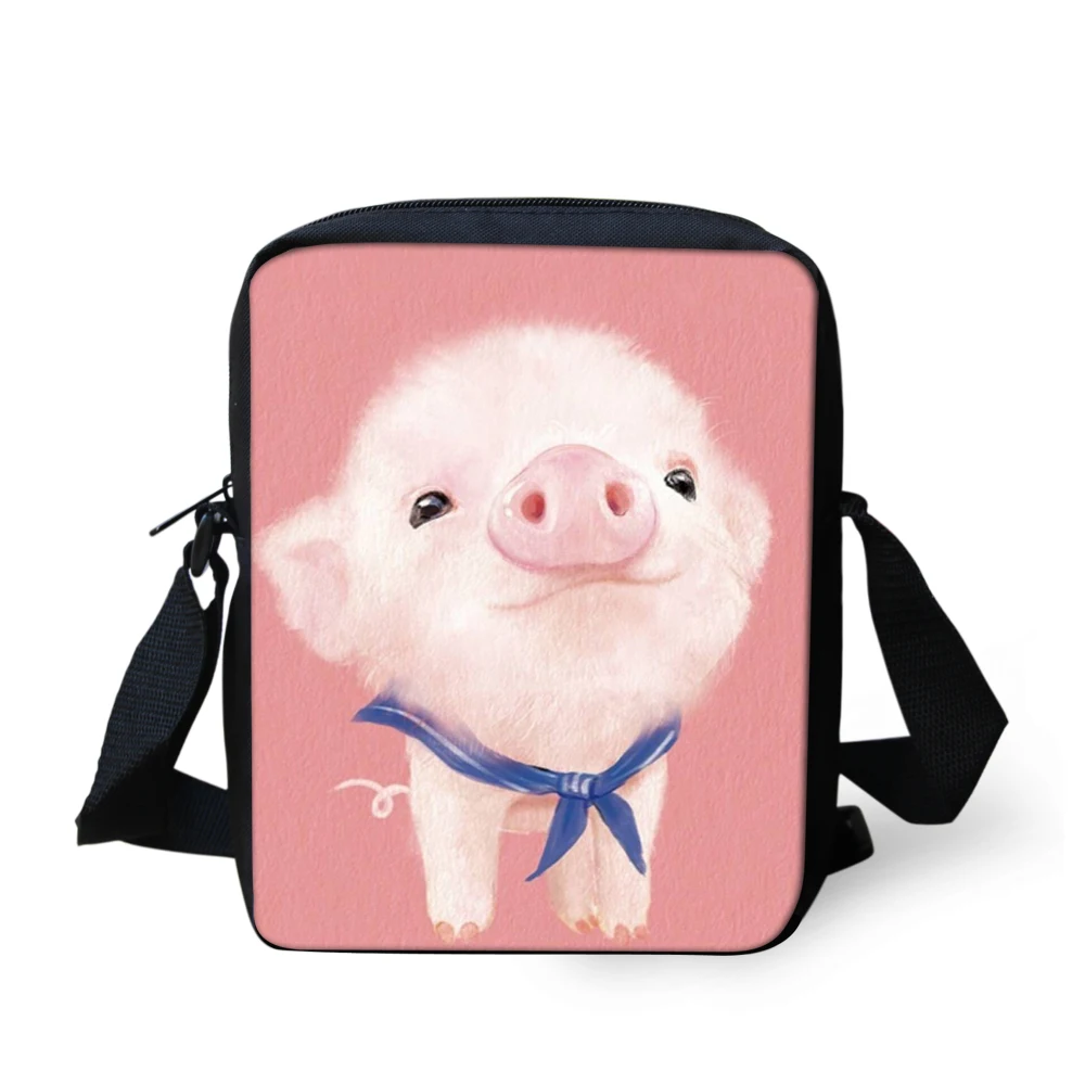 

Forudesigns The little pig Printed Women Messenger Bag FOR Girls Bucket and Shopper Shoulder Bags Happy Satchels Crossbody Bag