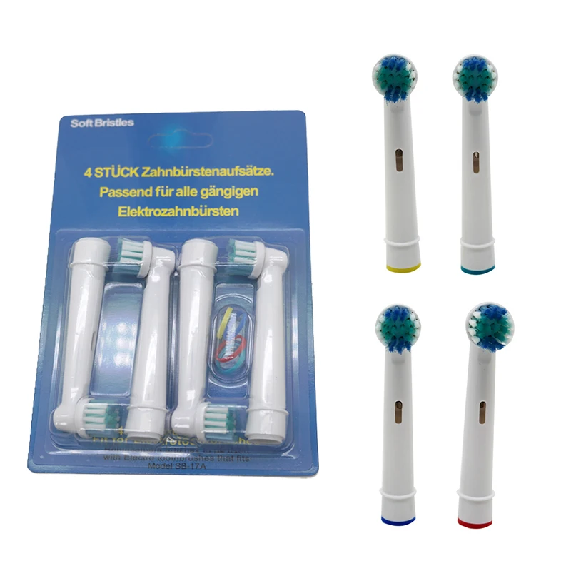 Насадки Vbatty для зубной щетки Oral B 8 шт. насадки с мягкой щетиной сменные
