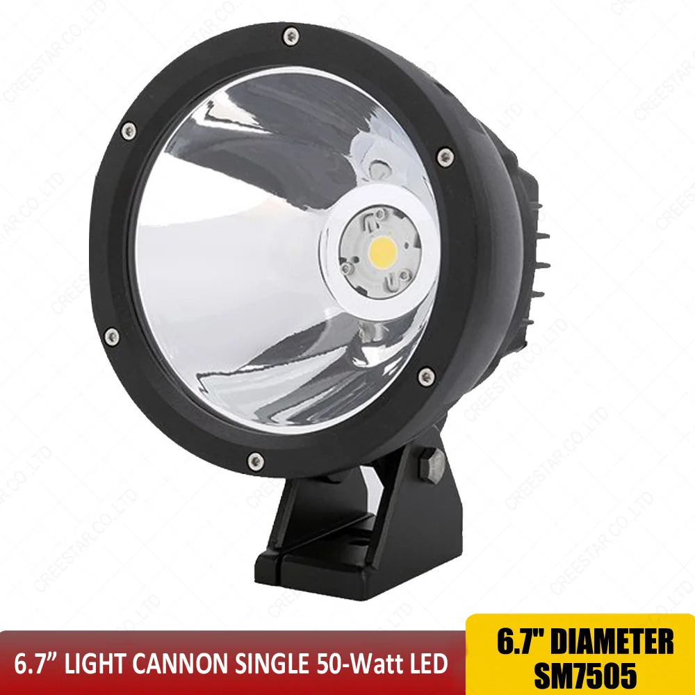 GDCREESTAR Lighting 9888538 Cannon Black 6 7 &quot50 Вт узкие светодиодные точечные светильники с самым