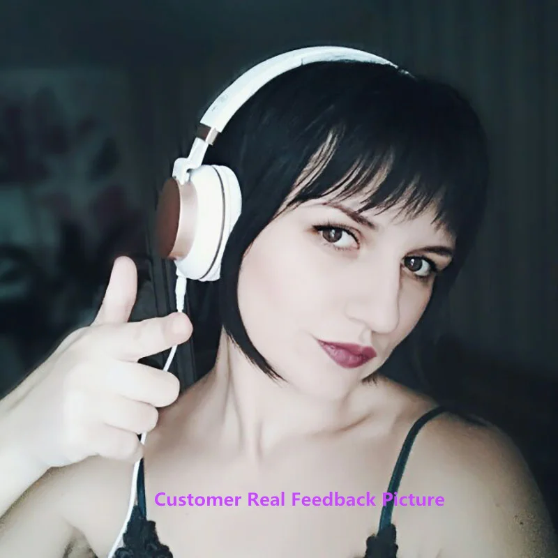 Luxury Headband Wired headphones with Mic Portable Foldable On Ear Headset with Microphone for Phones xiaomi PC MP3 Girls