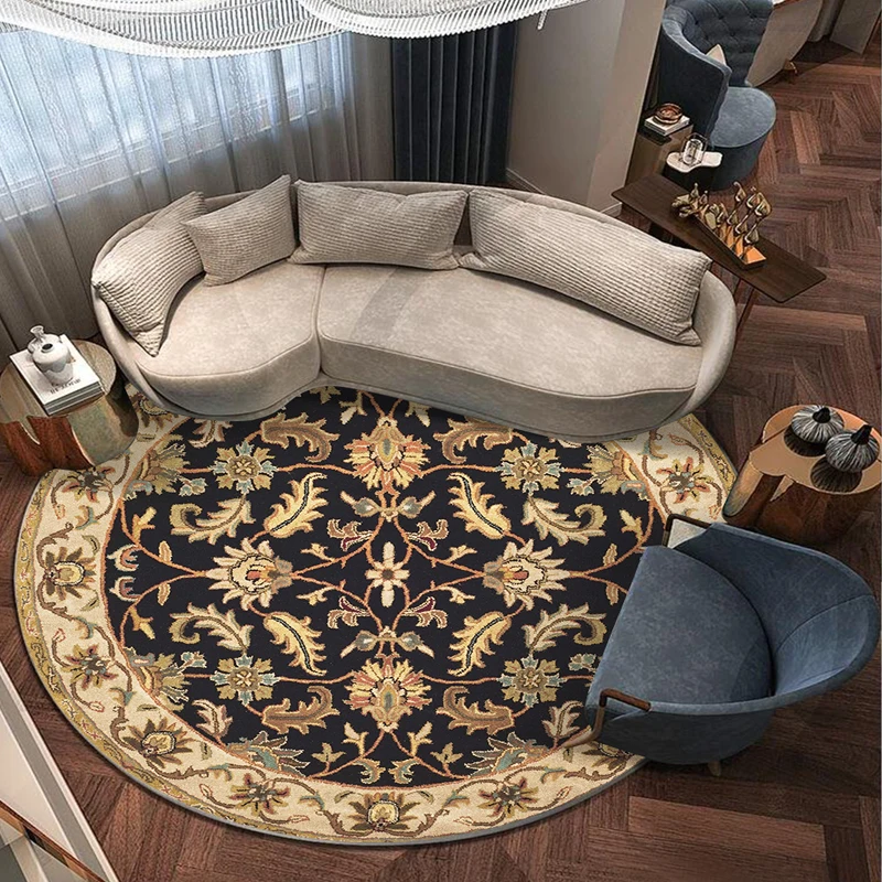 

Round Carpets For Living Room Decor Carpet Kids Room Nordic Ins Rugs For Bedroom Bedside Area Rug Computer Chair Mat