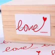 100 шт./лот, наклейка на печать, Kawaii love, печатная наклейка s для домашнего изготовления, тортов, печенья, шоколада(aa-714