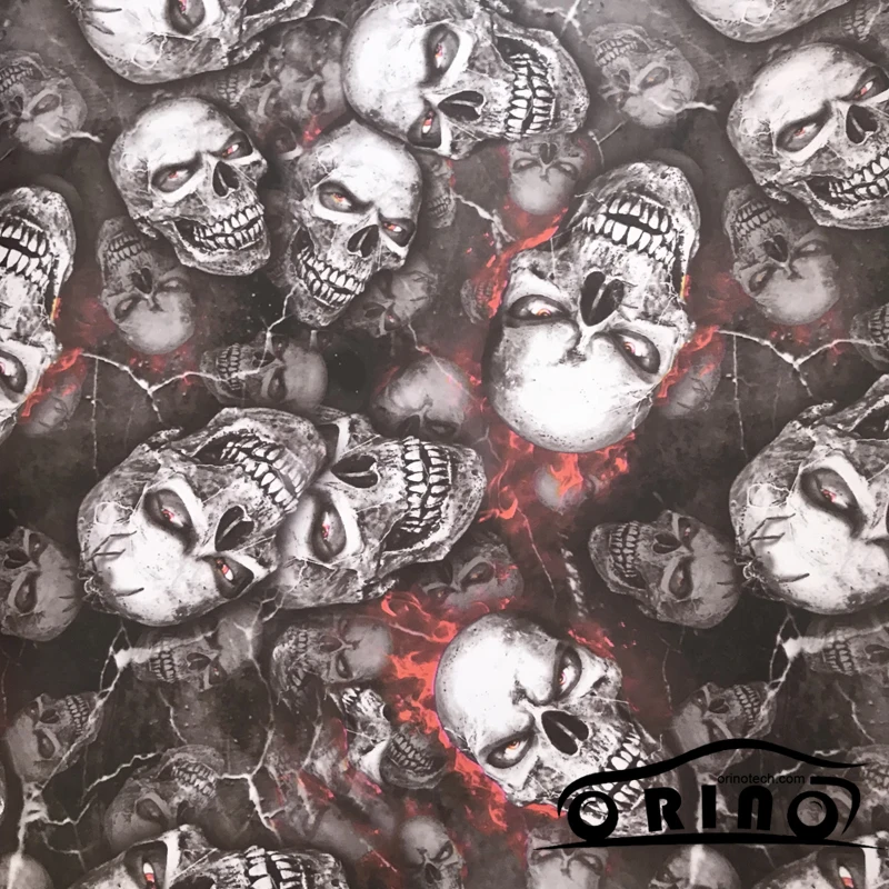 Skull Stickerbomb Vinyl Film-4