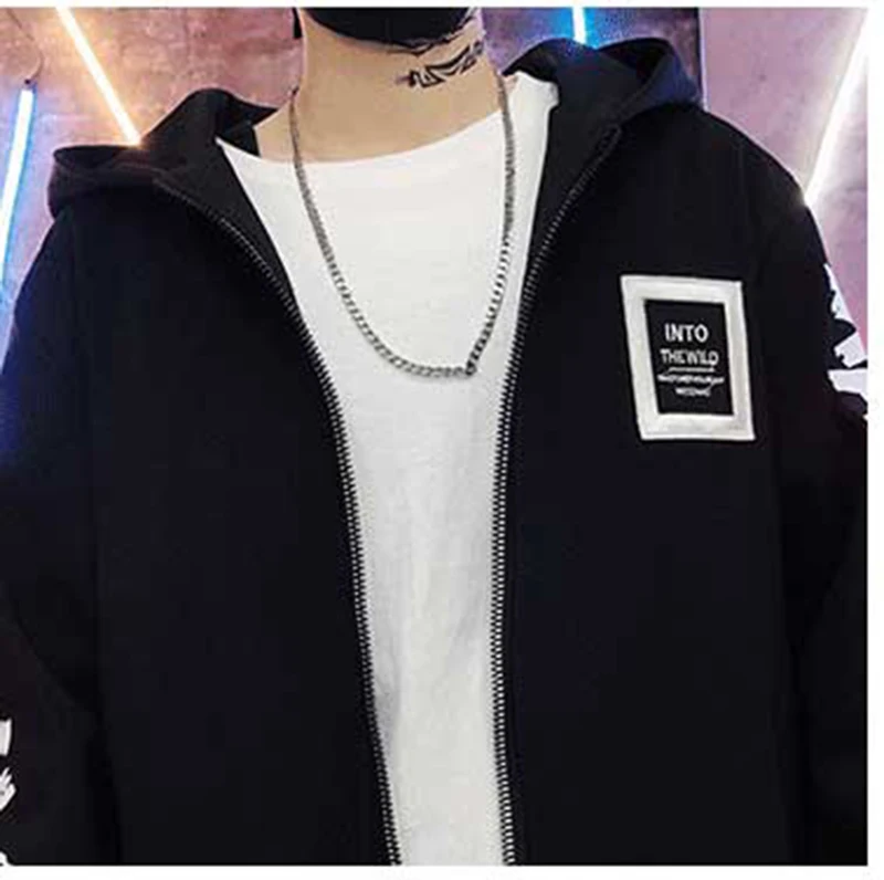 Patchwork Oversize Windbreaker Pullover Jackets Male Coats Vintage Varsity Jacket   (15)