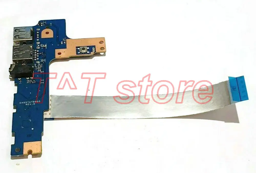 

Оригинал для PAVILION 17-AB 17-AB051SA 17-W Series POWER BOTTON SWITCH USB аудио плата с кабелем DAG37ATB8D0 Бесплатная доставка