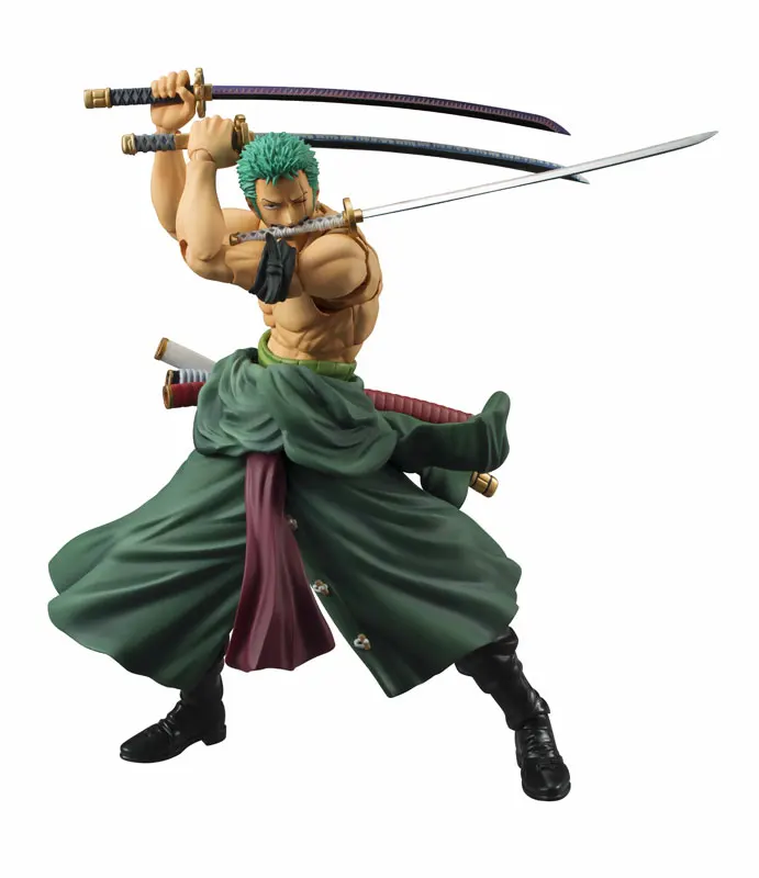 Японское аниме ONE PIECE оригинальные переменные экшн герои MegaHouse (MH) VAH полная