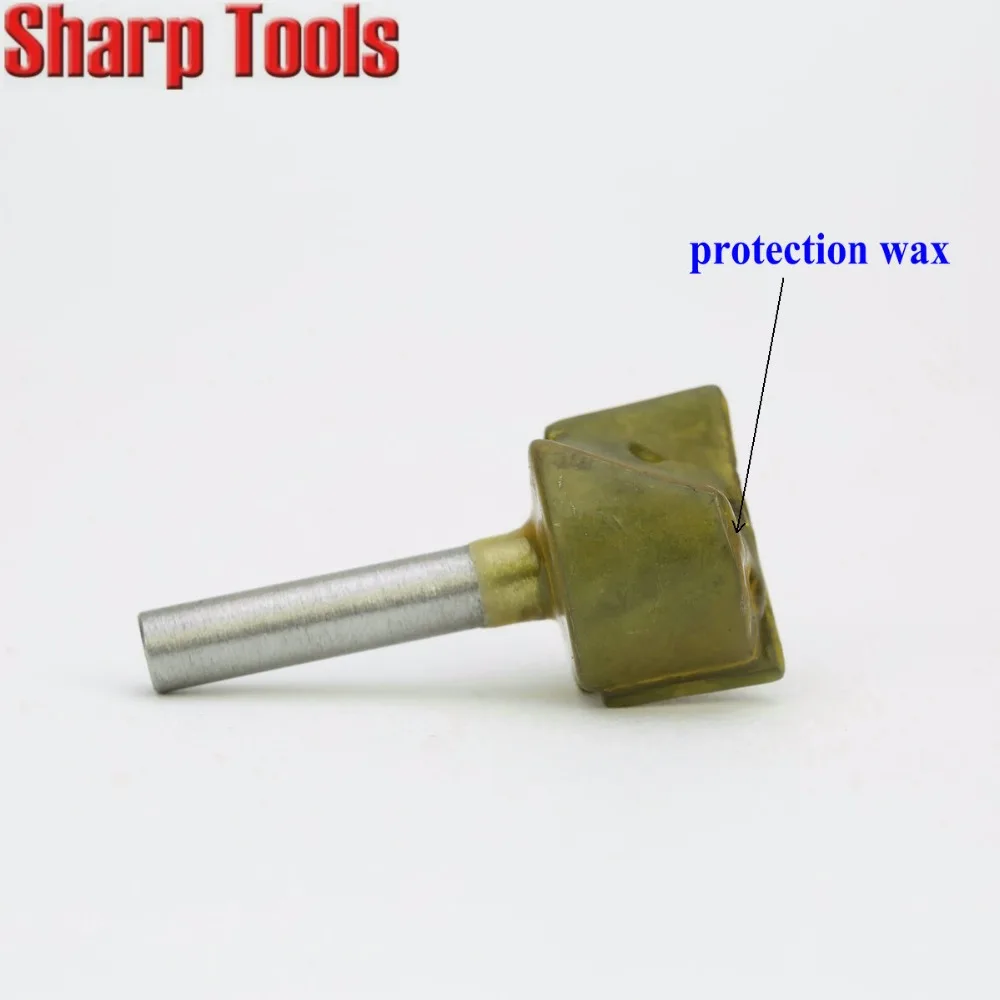 

1pc Shank 6*22mm Bottom Cleaning Woodworking Router Bit Set Tungsten Carbide Milling Cutter CNC Tools Wood Endmill Blade