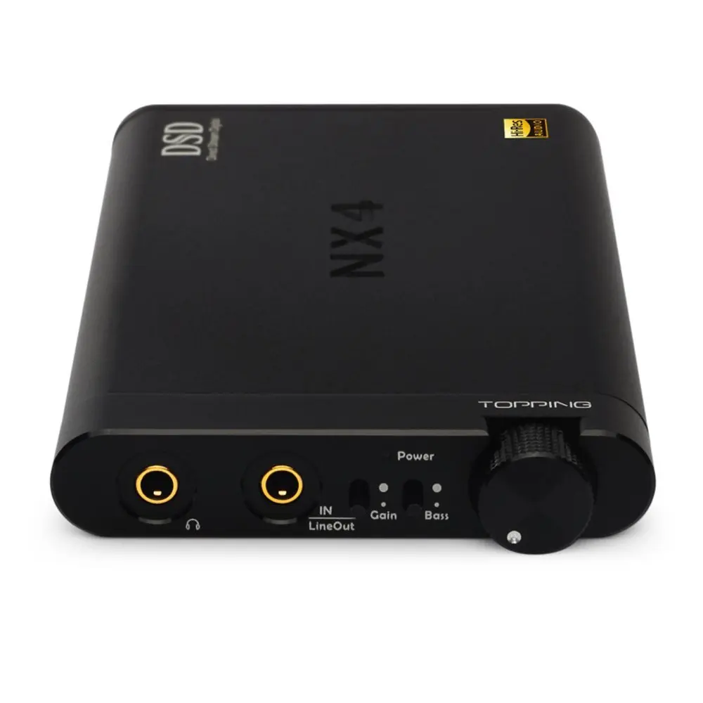 Портативный усилитель для наушников TOPPING NX4 ES9038Q2M XMOS U208 USB DSD DAC|Усилители
