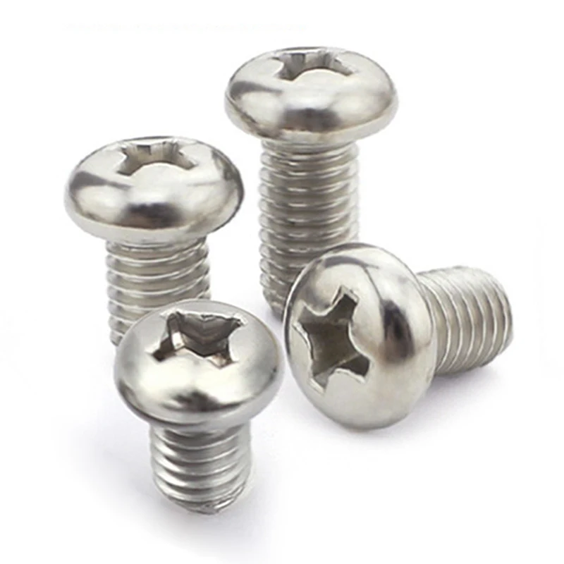 

M3x10mm 316 Stainless Steel Phillips Pan Head Machine Screws Fasteners 50 Pcs