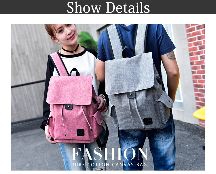 DINGXINYIZU брендовый холщовый мужской рюкзак, Женский студенческий Школьный рюкзак, сумка для ноутбука, мужской повседневный Школьный Рюкзак Для Путешествий, Mochila