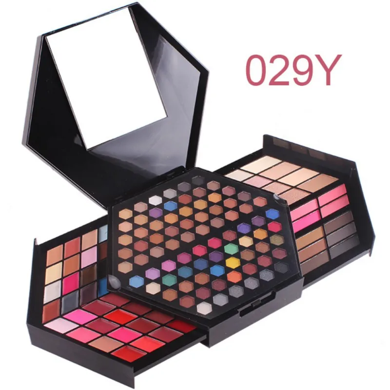 

Professional Makeup Kit Matte Color and Shimmer Eyeshadow Palette Highlighter Powder For Face Concealer Blush Kit