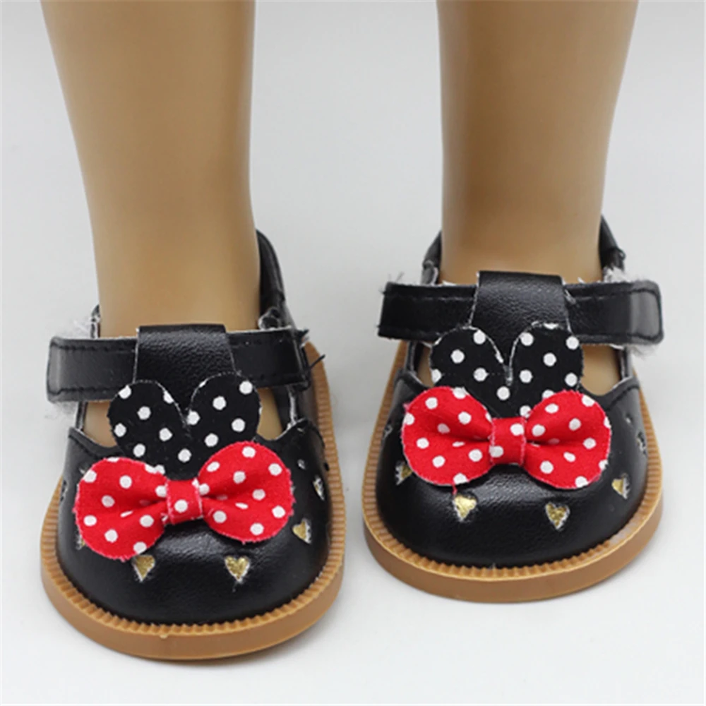 

7.5*4.2cm Baby Born Doll Shoes BJD 1/4 Mini Ball Jointed Doll 43cm Baby Reborn Dolls Accessories Toys for Girls
