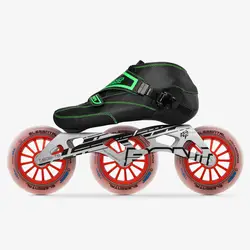 100% Оригинальные Bont Enduro скоростные роликовые коньки размер 29-40 Heatmoldable карбоновая рама 3*90/100/110 мм колеса гоночные Patines