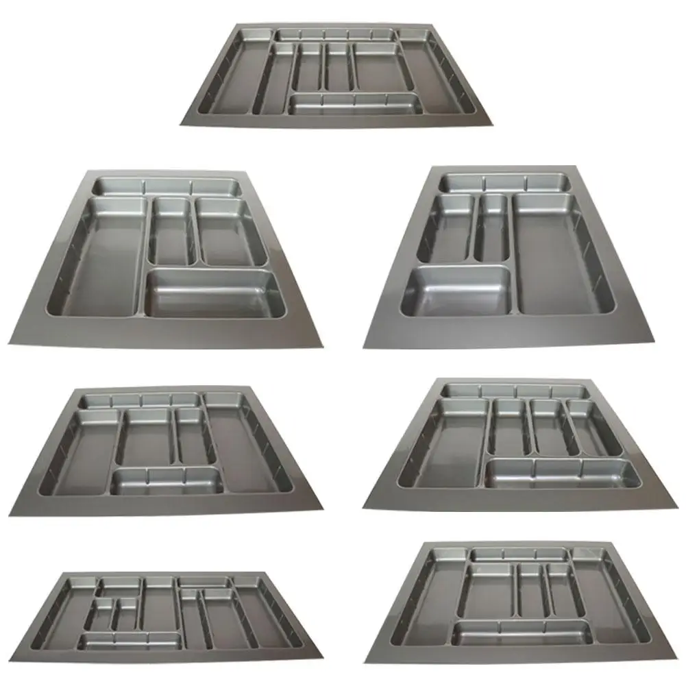 

Drawer Cutlery Tray Kitchen Cabinet Chopsticks Storage Box Buffet Plates Tableware Compartment Divider Cutlery Tray Organiser