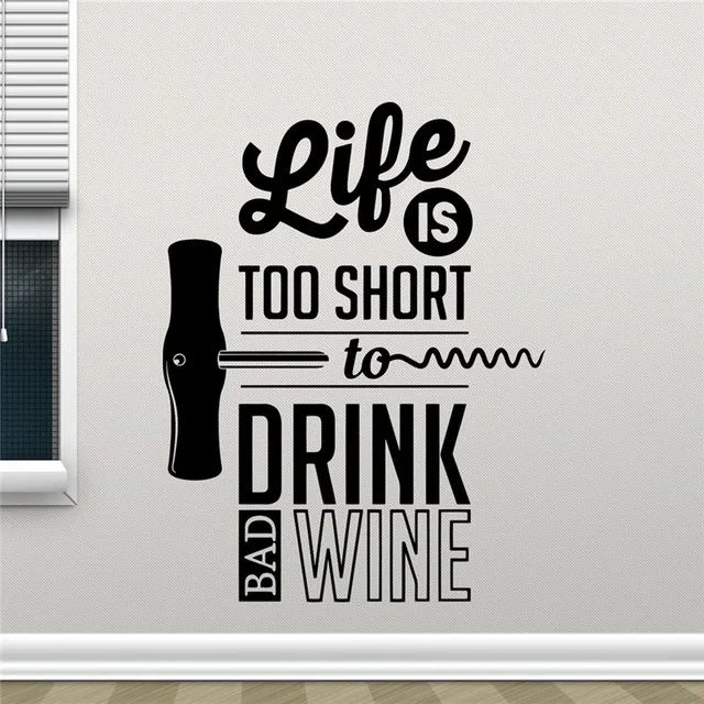Best Offers Life Is Too Short To Drink Bad Wine Kitchen Wall Sticker Home Decor Kitchen Living Room Decor Dining Room Wall Art Best Offers Life Is Too Short To Drink Bad Wine Kitchen Wall Sticker Home Decor Kitchen Living Room Decor Dining Room Wall Art
