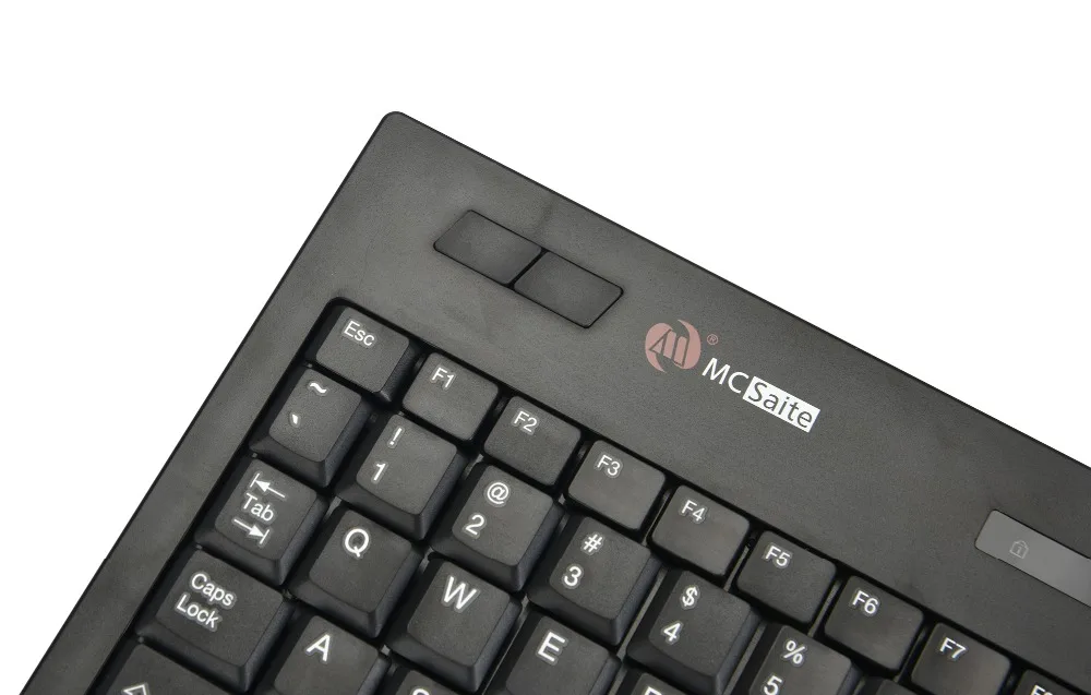 Wired USB Mini PC Plastic Trackball Keyboard With 88 Keys For Industrial