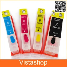 Vilaxh BCI-3 BCI-6 пустые заправляемые чернильные картриджи для Canon i860 IP4000 IP5000 MP870 MP710 MP780 MP760 MP750 принтер