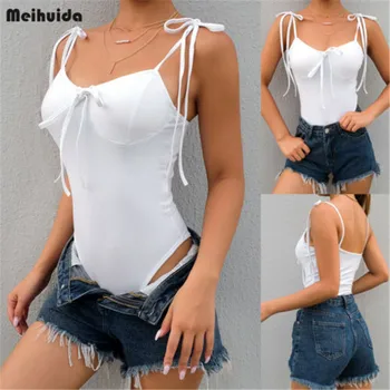 

2019 Brand New Style Sexy Women's Short Sleeve Stretch Ladies Leotard Body Bodysuit