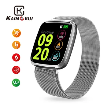 

Men Smart Watch Heart Rate Pedometer Smart Watches More Sports Mode Bluetooth Smartwatch Color Screen for Android IOS Phone