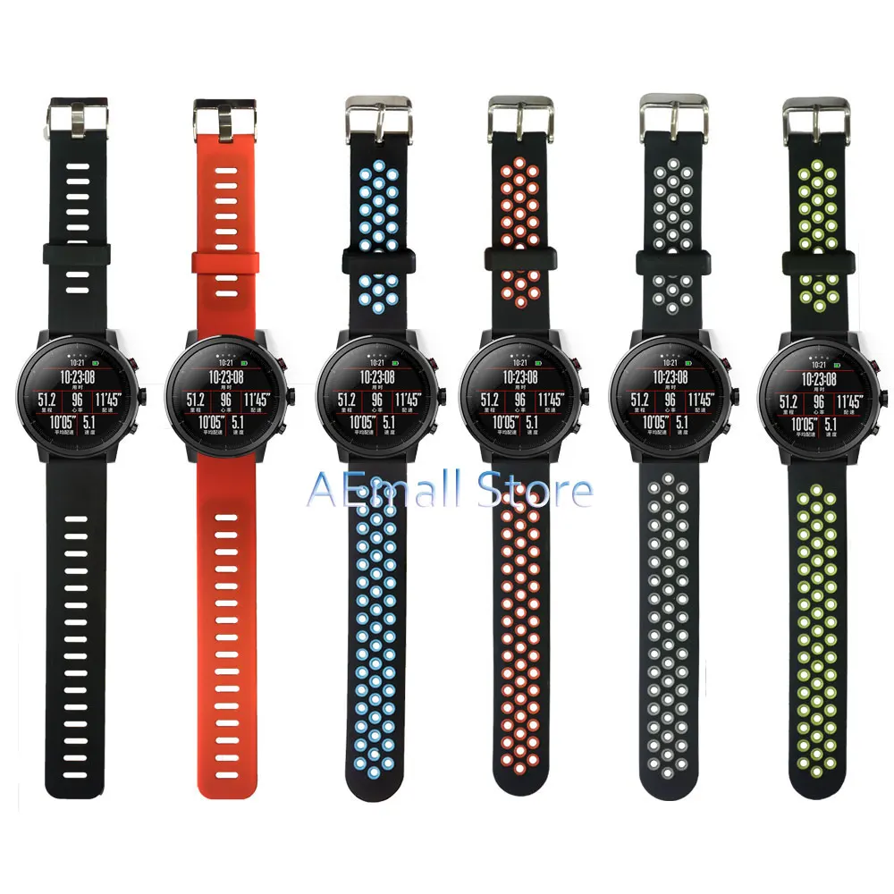 Xiaomi Huami Amazfit Stratos 2 English Version Smart Watch With GPS PPG Heart Rate Monitor 5ATM Waterproof Sports Smartwatch