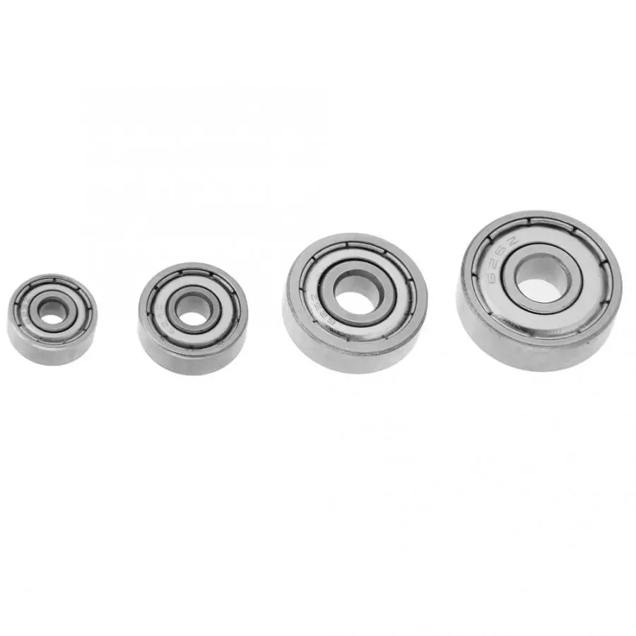 

10Pcs/set 623Z/624Z/625Z/626Z Double-side Sealed Metal Deep Groove Ball Bearings