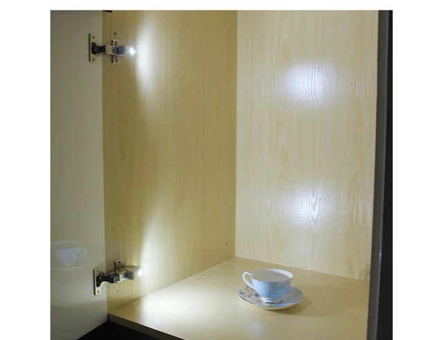 5 PCS Intelligent Cabinet Lights 0 3W Cupboard Closet Wardrobe Door Inner Hinge LED Sensor Lamp Night Light For Kitchen Bedroom cheap Guillermo CN(Origin) ROHS LED Hinge Night light Night Lights Plastic 12V DC 23A LED Bulbs Switch Dry Battery Emergency 0-5W 5 PCS Intelligent Cabinet Lights 0 3W Cupboard Closet Wardrobe Door Inner Hinge LED Sensor Lamp Night Light For Kitchen Bedroom cheap Guillermo CN(Origin) ROHS LED Hinge Night light Night Lights Plastic 12V DC 23A LED Bulbs Switch Dry Battery Emergency 0-5W