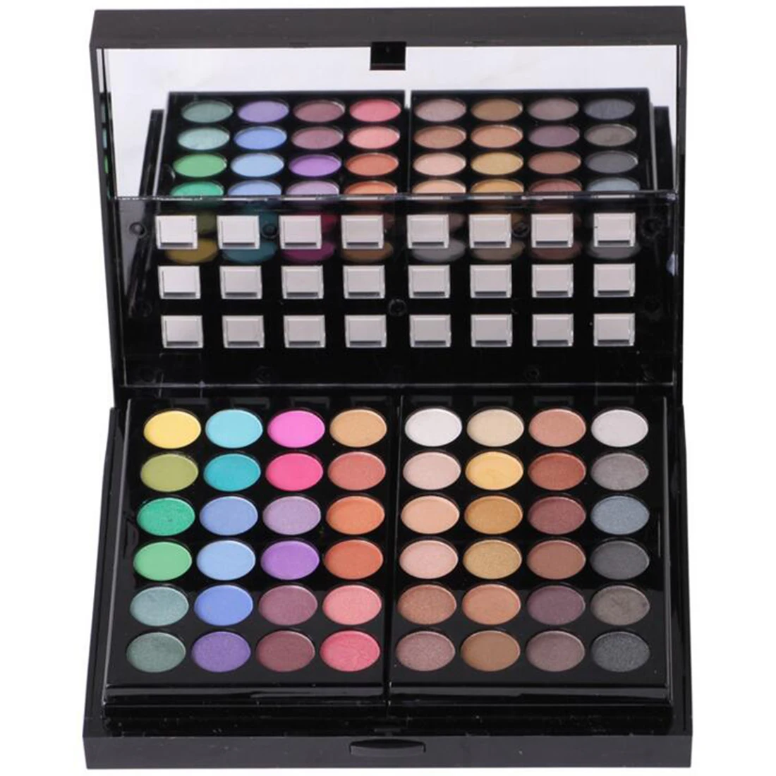 

Concealer foundation lip gloss blush double eye shadow box push-pull 78 color eye shadow makeup set combination